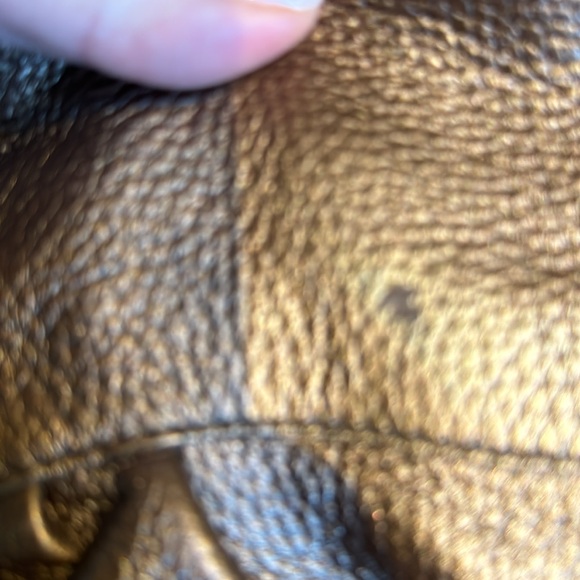 🆕 CARLO DIMO VINTAGE METALLIC HANDBAG - Picture 15 of 16